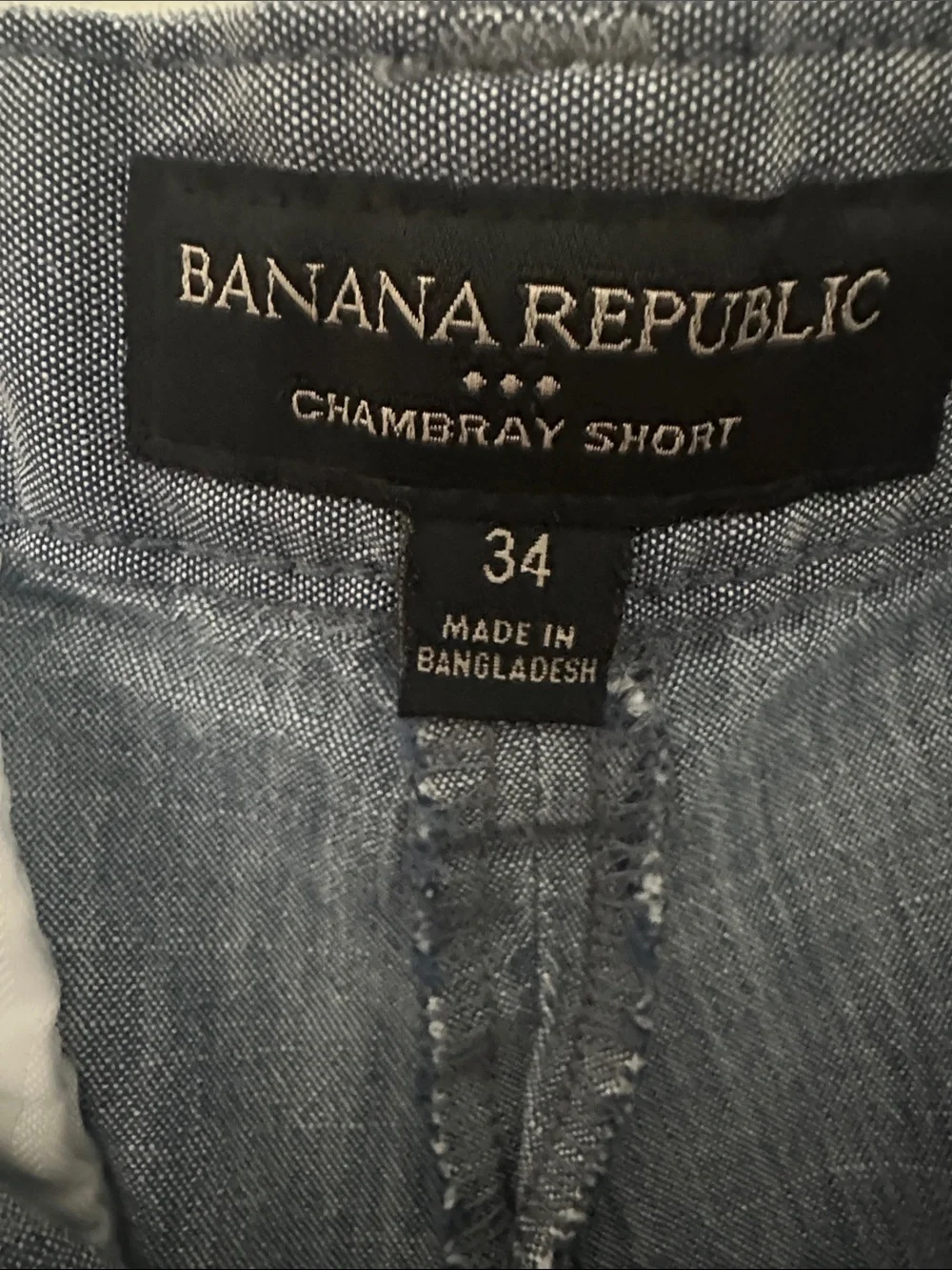 Banana Republic Men's Flat-Front Linen-Blend Shorts in Blue and Olive (2 pair)